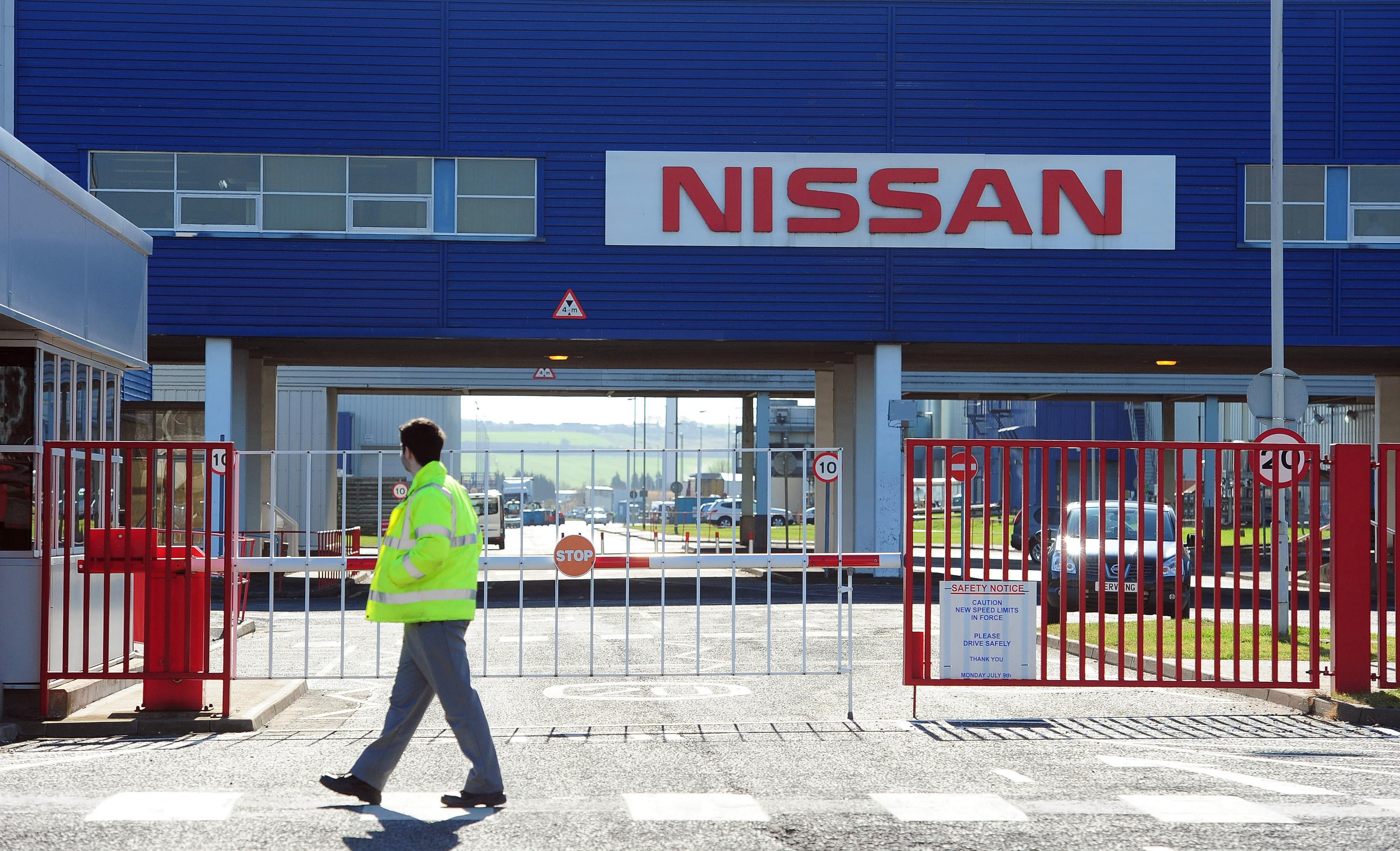Nissan's factory in Sunderland (Owen Humphreys/PA)