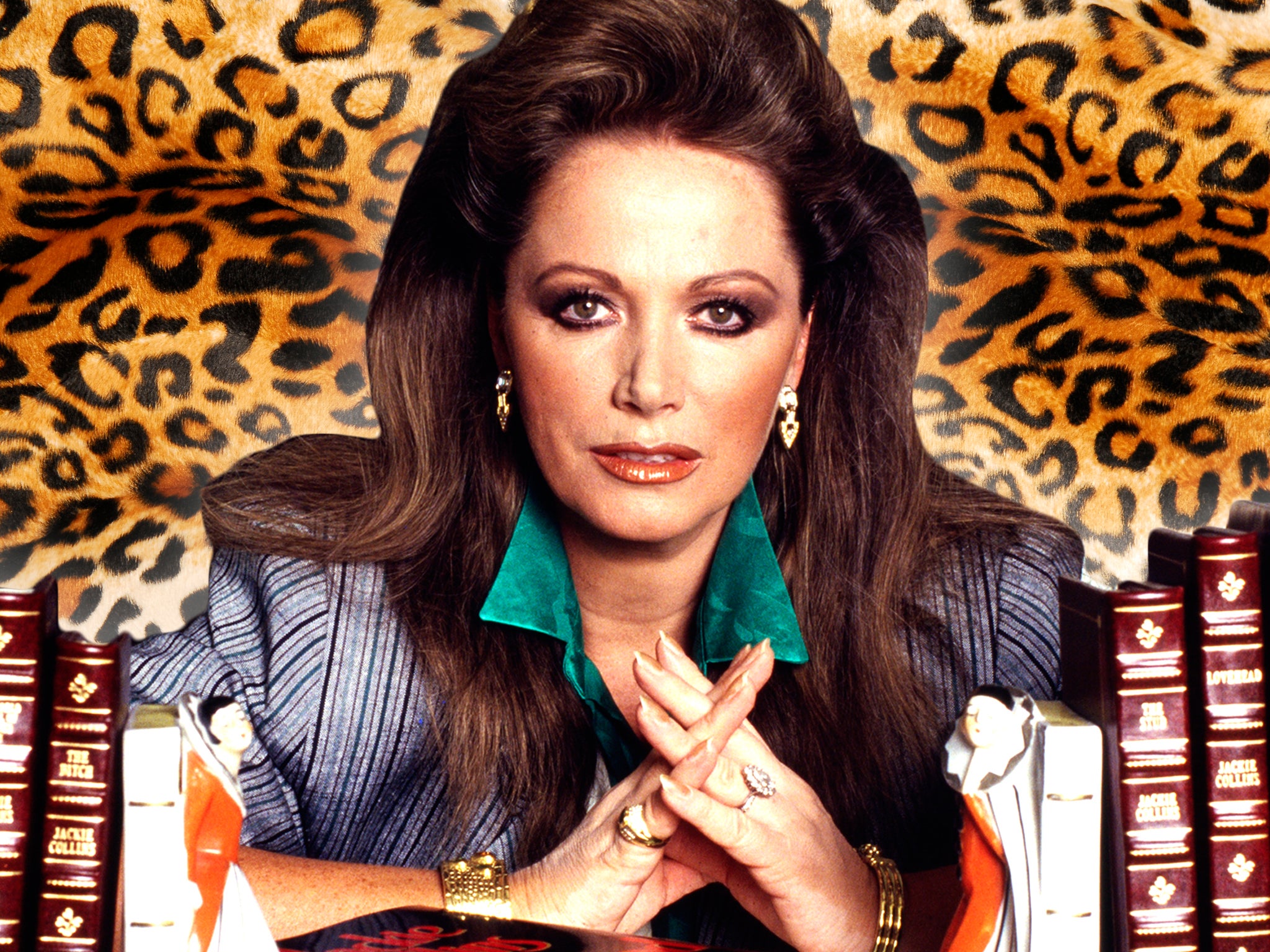 A sexed-up cartoon character whose talk-show interviews were as sought after as her manuscripts: Jackie Collins in 1998