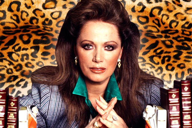 <p>A sexed-up cartoon character whose talk show interviews were as sought after as her manuscripts: Jackie Collins in 1998</p>