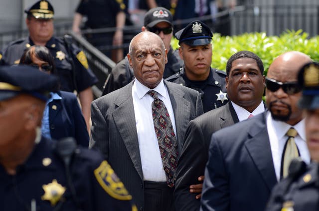 <p>Actor and comedian Bill Cosby leaves a preliminary hearing on sexual assault charges on May 24, 2016 in at Montgomery County Courthouse in Norristown, Pennsylvania.</p>