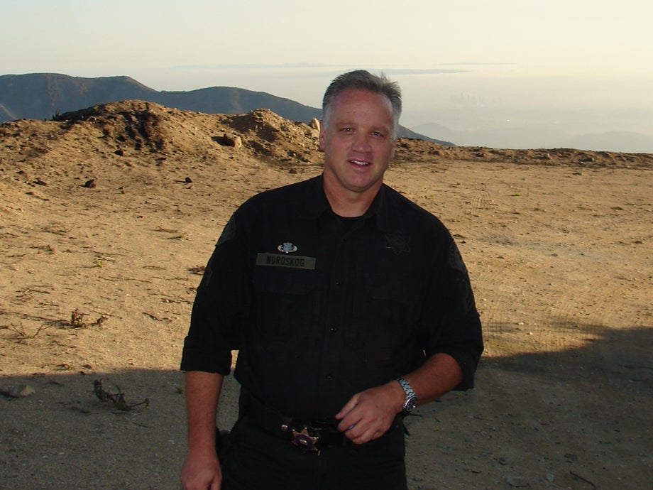 Wildfire arson expert Edward Nordskog, who has investigated 2,000 cases