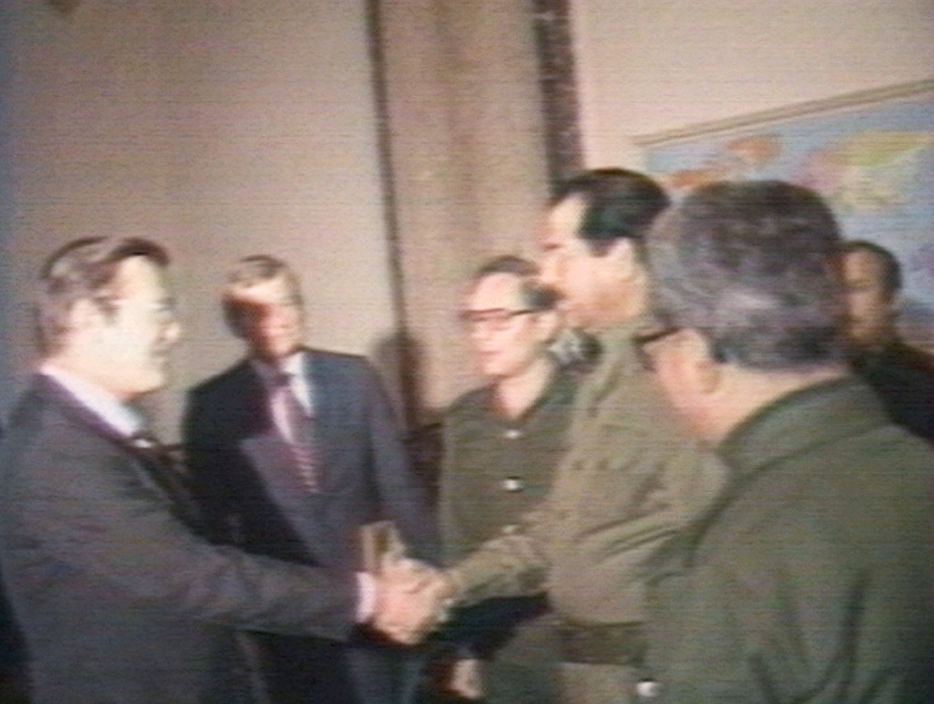 Rumsfeld met with Saddam Hussein in Iraq in 1983