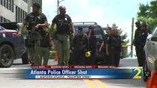 Atlanta mayor: 2 officers ambushed, 1 wounded; suspect dead