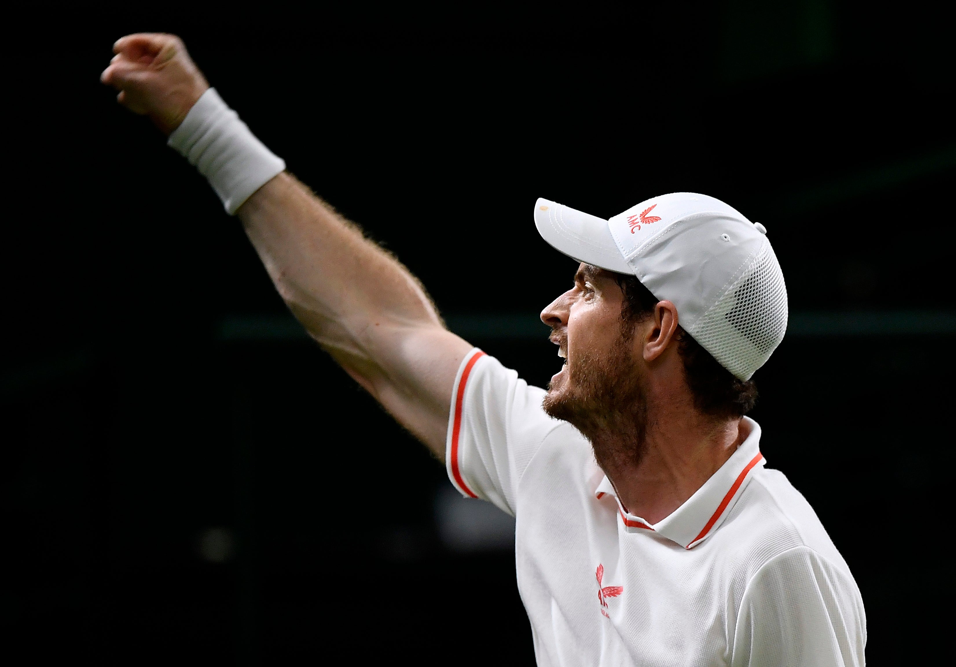 Andy Murray won a second-round game lasting nearly four hours