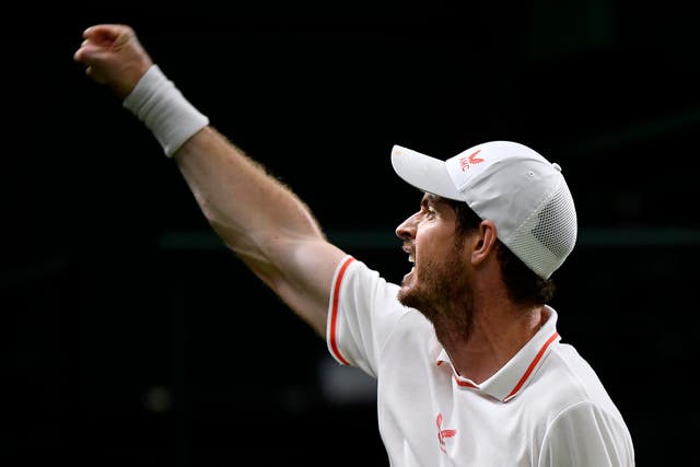 <p>Andy Murray won a second-round game lasting nearly four hours</p>