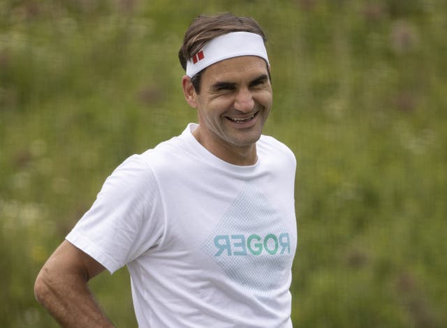 Roger Federer is back on Centre Court on Thursday