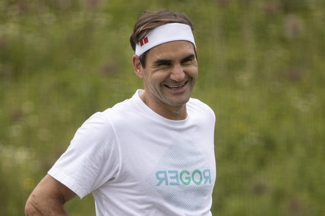 Roger Federer is back on Centre Court on Thursday