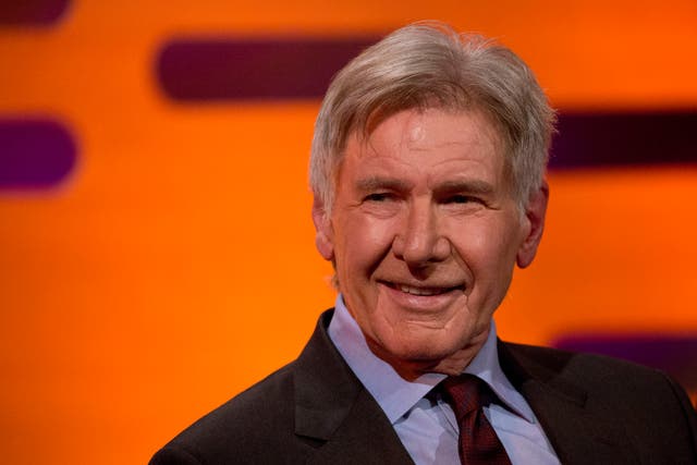 <p>Harrison Ford, who starred in ‘Blade Runner’ </p>