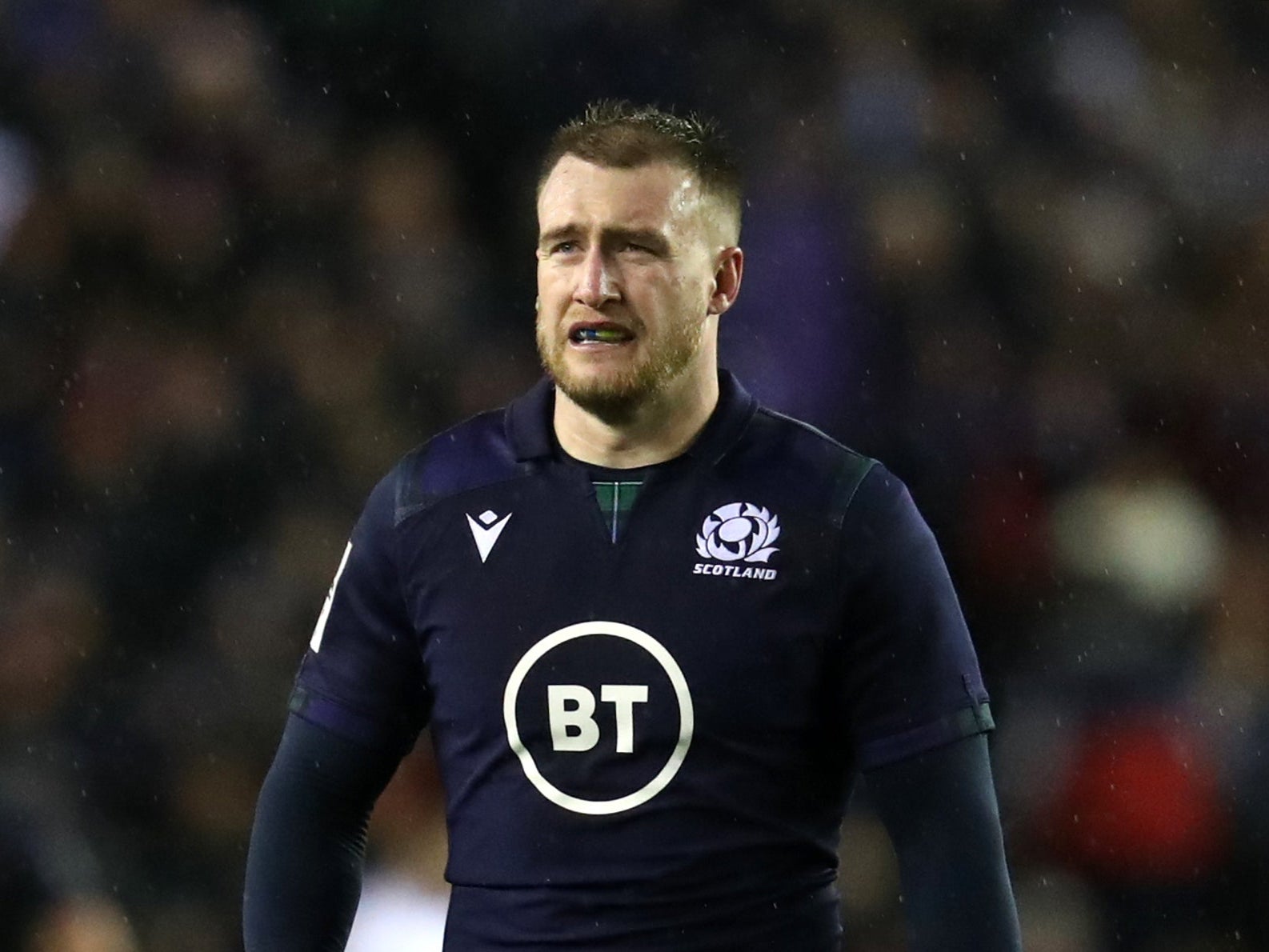 Stuart Hogg will captain the Lions on Saturday
