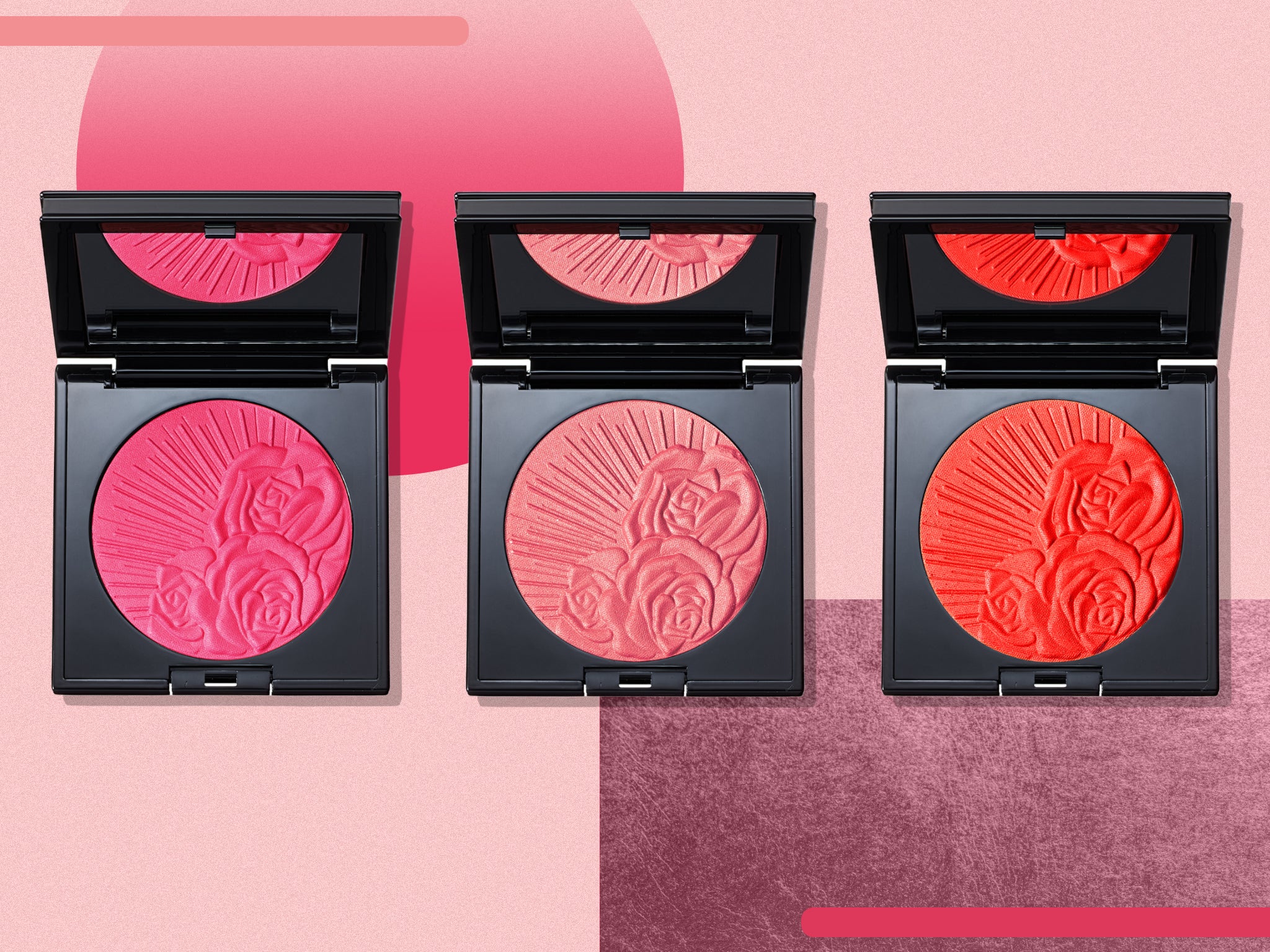 Nine new blushes are accompanied by a limited-edition highlighter, eyeshadow palette and lip products