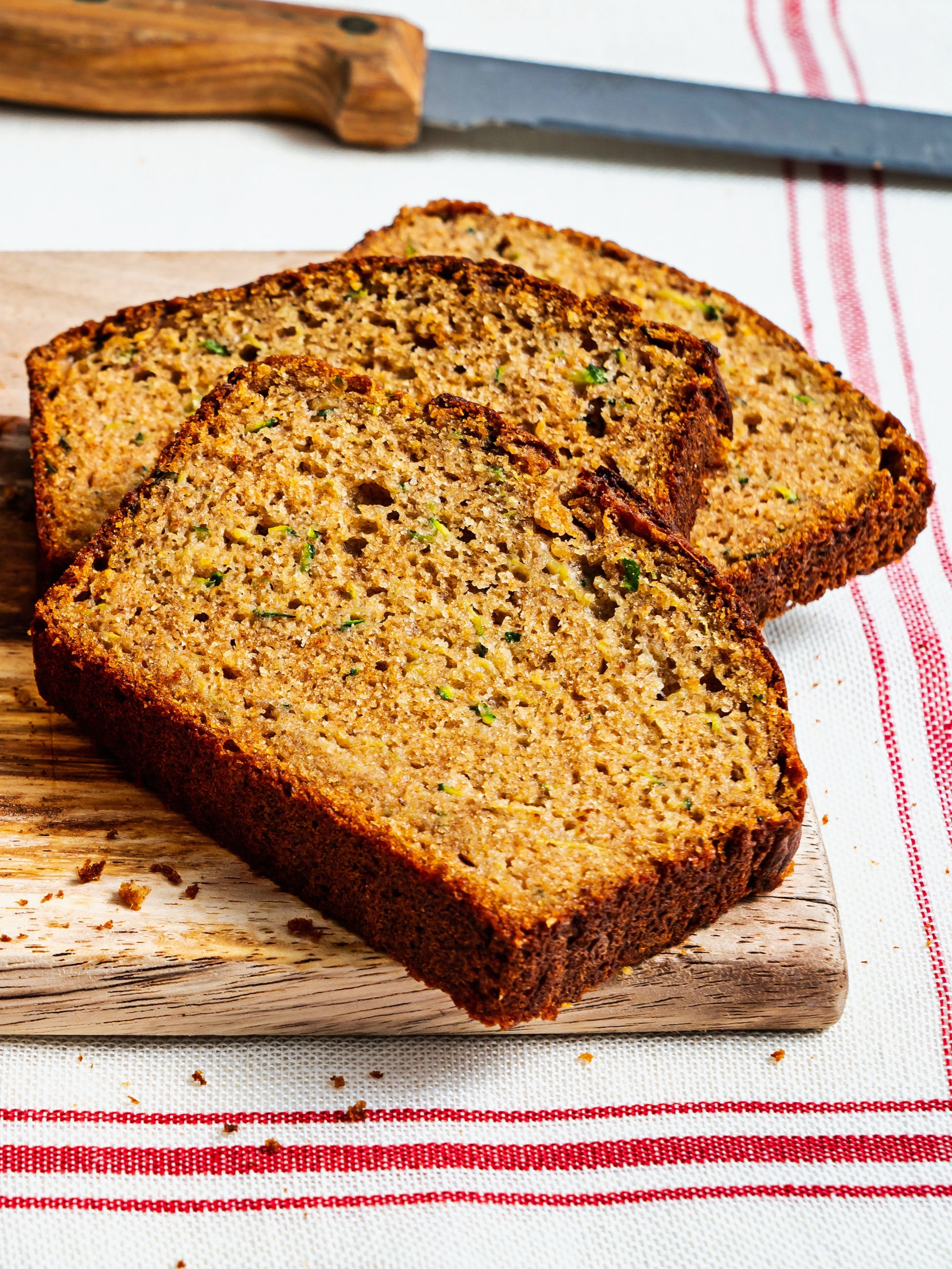 Swap out the eggs for aquafaba and honey for agave nectar to easily make this bread vegan