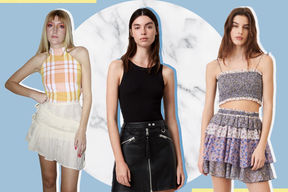 Best mini skirts for summer: High-waisted, pleated and denim styles