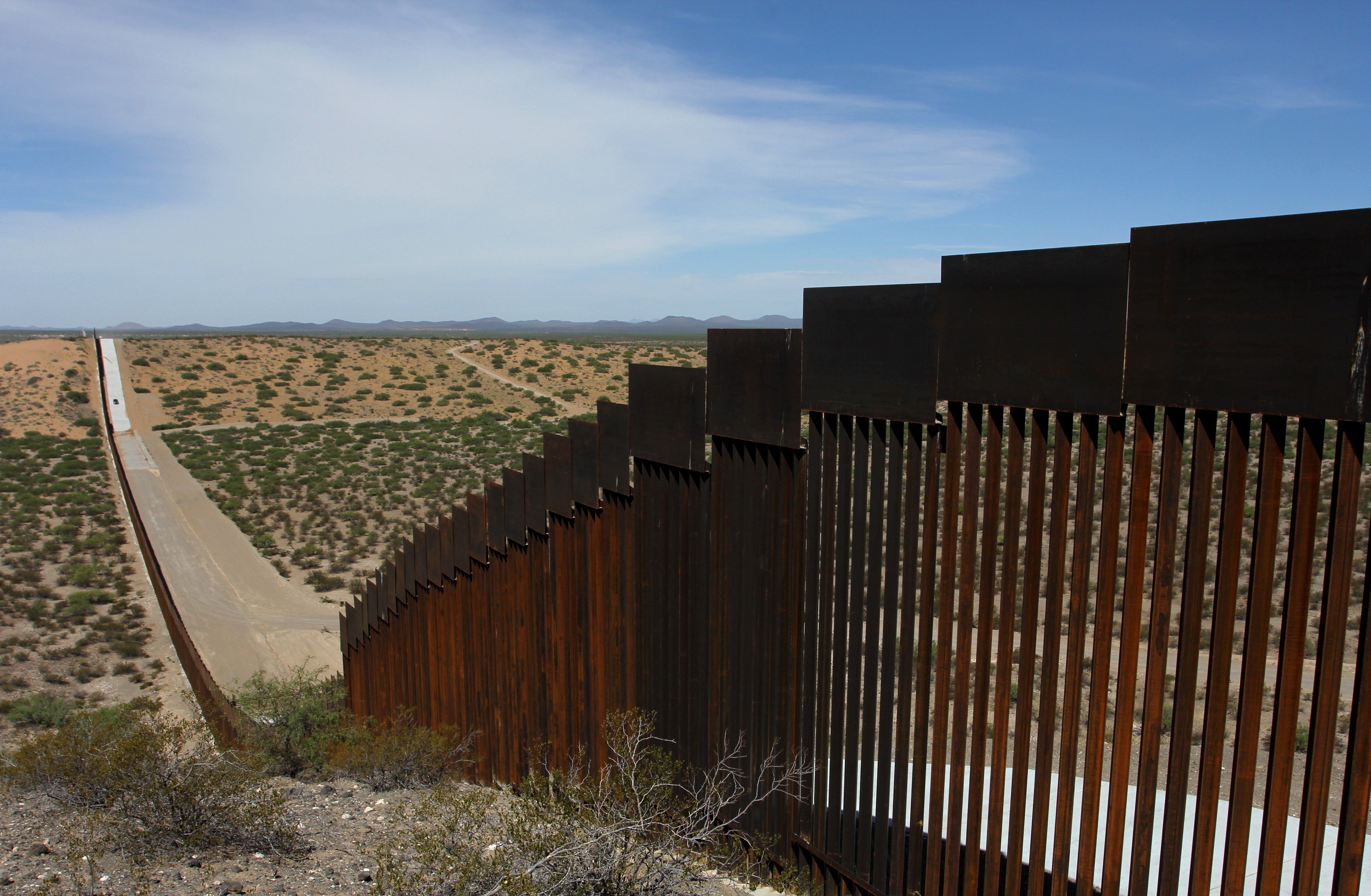 The bodies were found near to the US-Mexico border