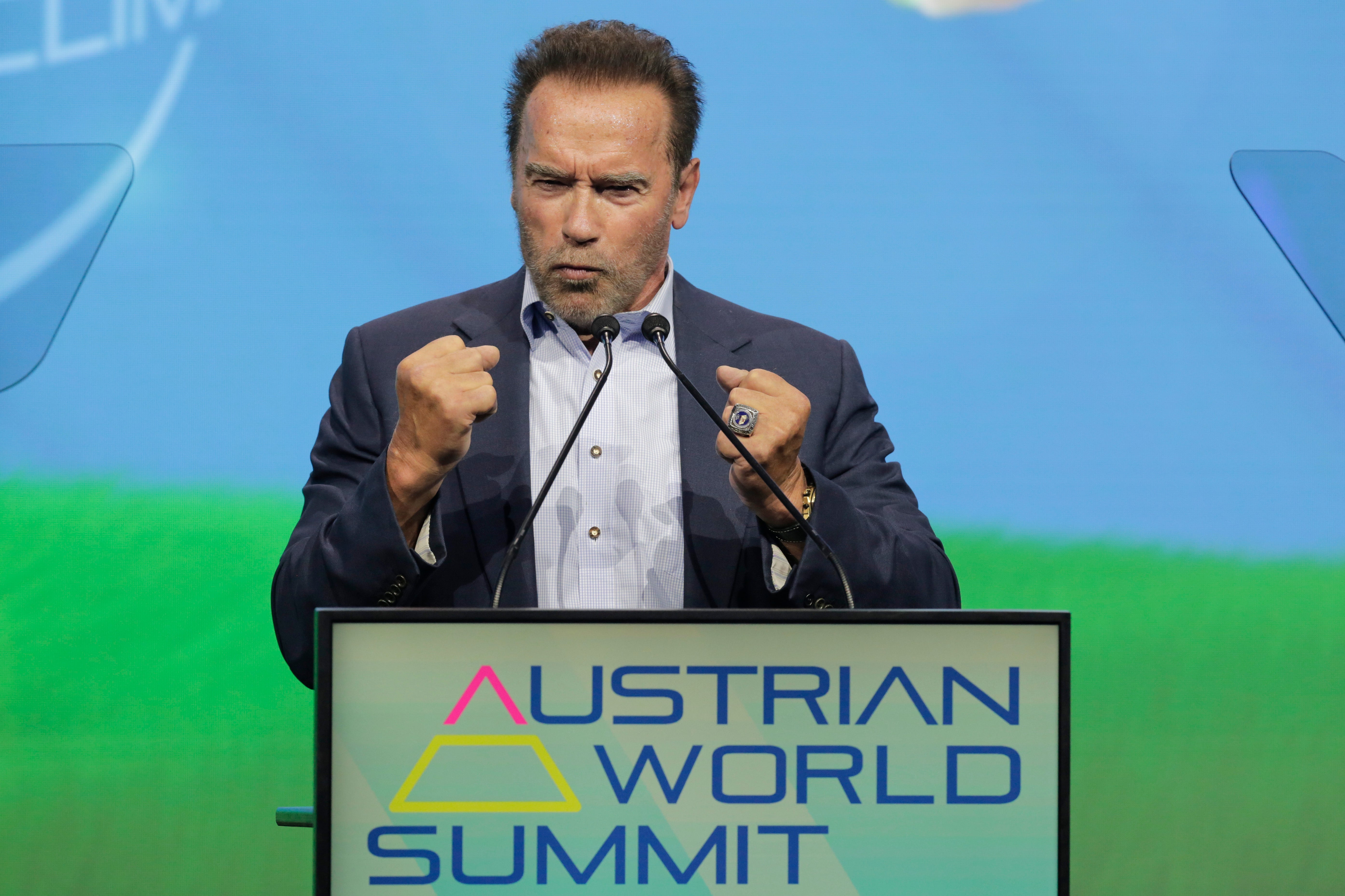 Austria Climate Schwarzenegger