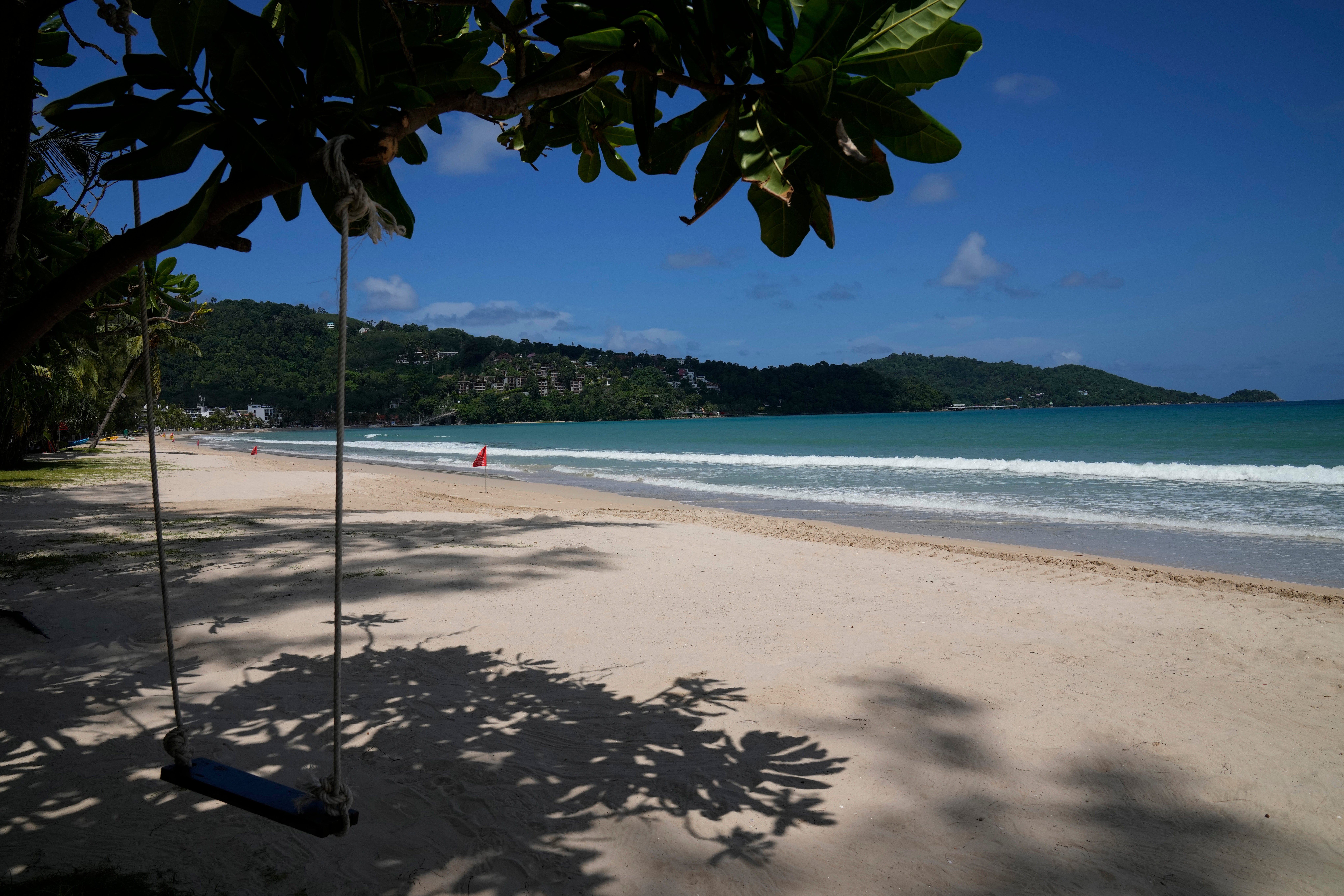 Phuket’s beaches have been deserted since the pandemic decimated Thailand’s travel sector