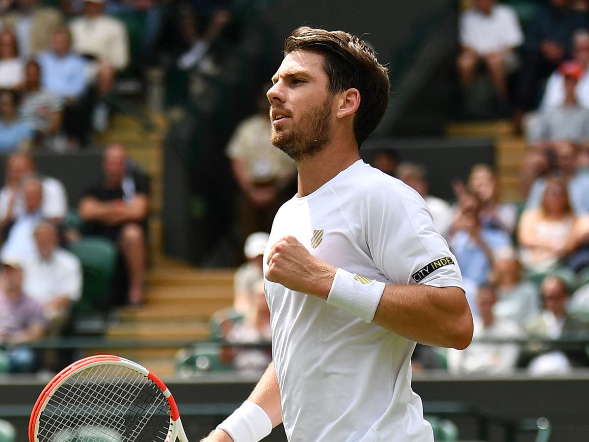 Wimbledon 2021: Cameron Norrie thrashes Alex Bolt to set up Roger Federer clash