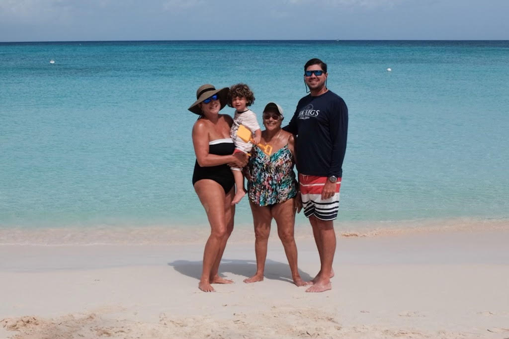 Pablo Rodriguez with his son, his mother Elena Blasser, and grandmother Elena Chavez.