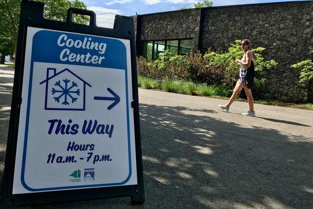 <p>Spokane is one of many cities to have opened ‘cooling centres’</p>