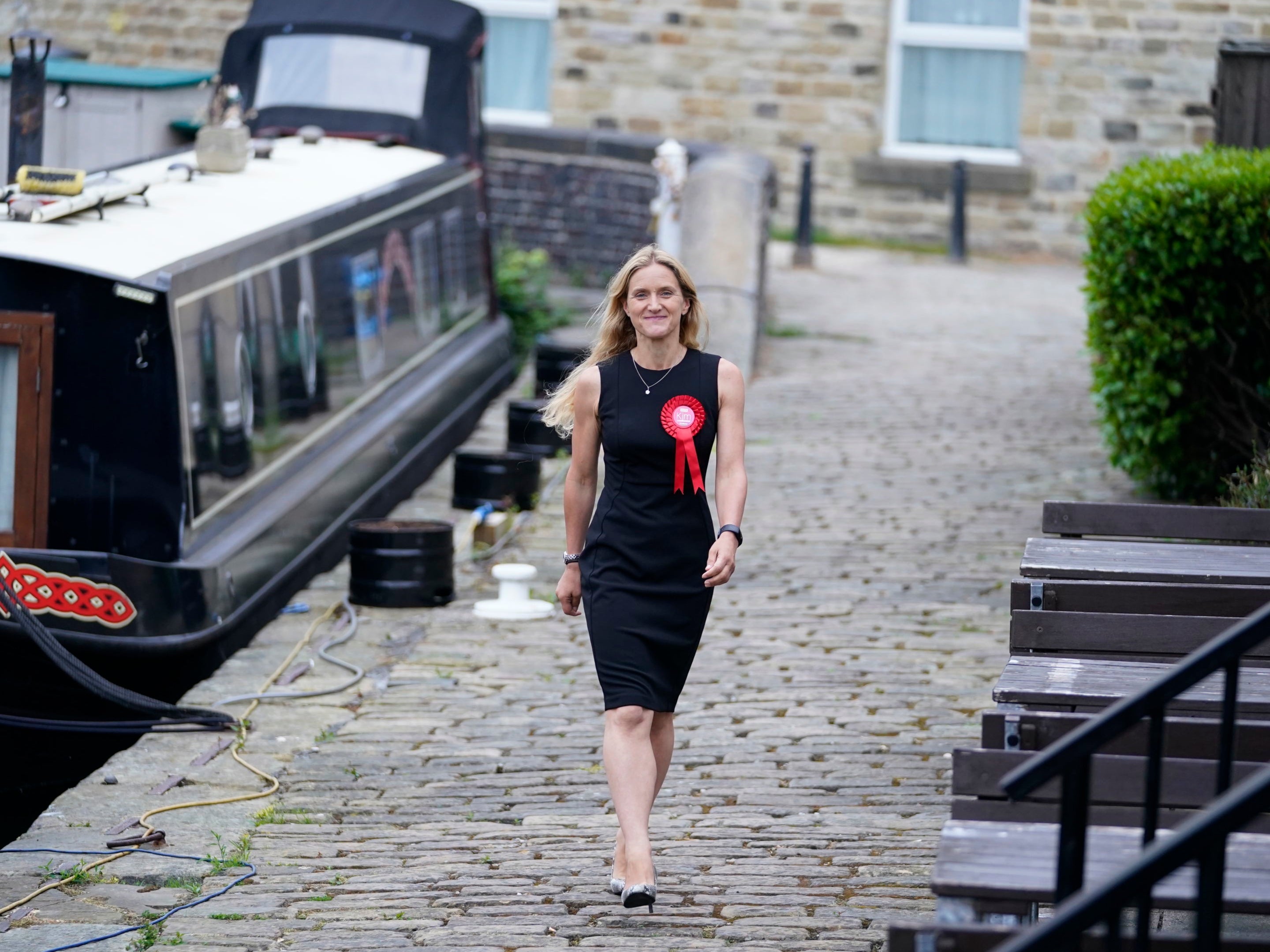 <p>Kim Leadbeater, a strong local candidate, who won what should have been a Conservative seat</p>