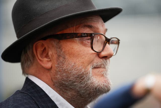 <p>George Galloway said he would challenge the result</p>