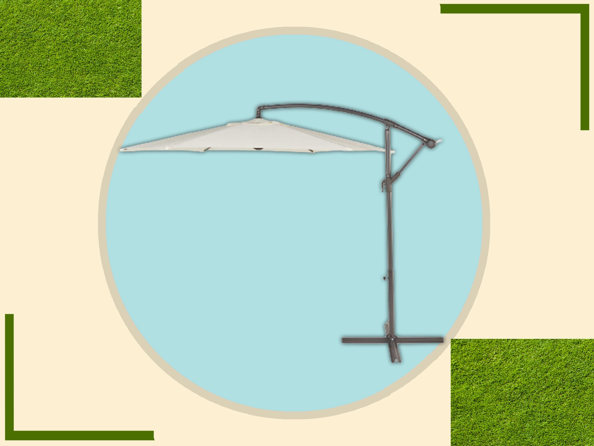 With some parasols costing upwards of £200, snap up this bargain fast