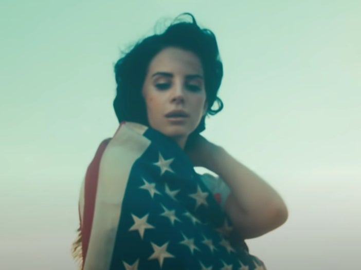Lana Del Rey in the music video for ‘Ride’