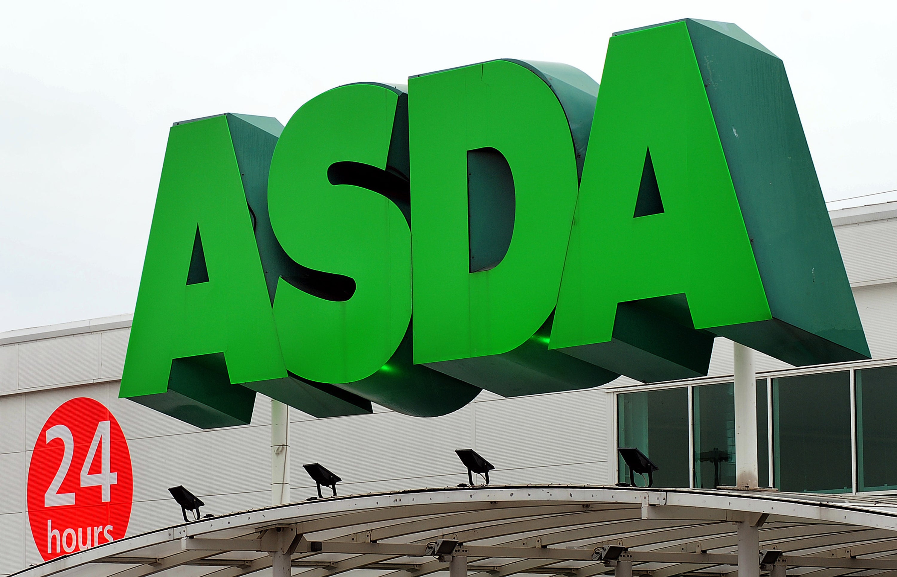 An Asda sign