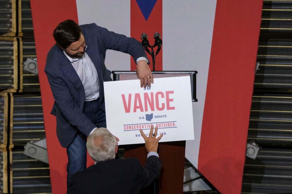 JD Vance disowns old anti-Trump tweets as he runs for Ohio Senate seat