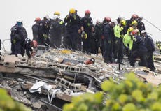 Firefighter finds body of own 7-year-old daughter in Miami condo collapse