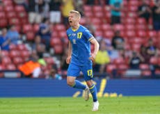 Ukraine need ‘game of their lives’ to beat England, Oleksandr Zinchenko admits