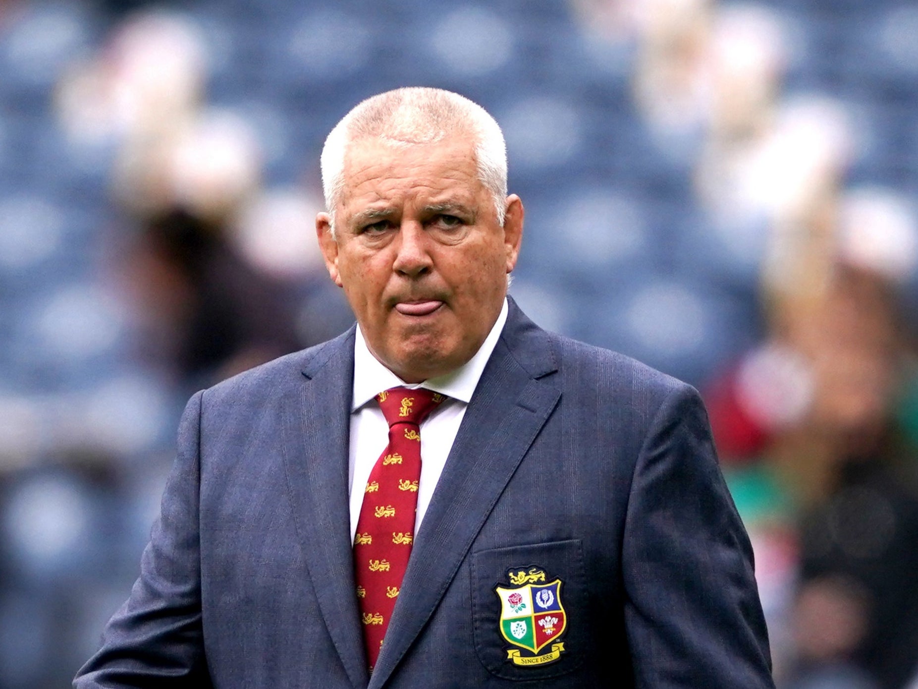 Warren Gatland is still afflicted by nerves before games