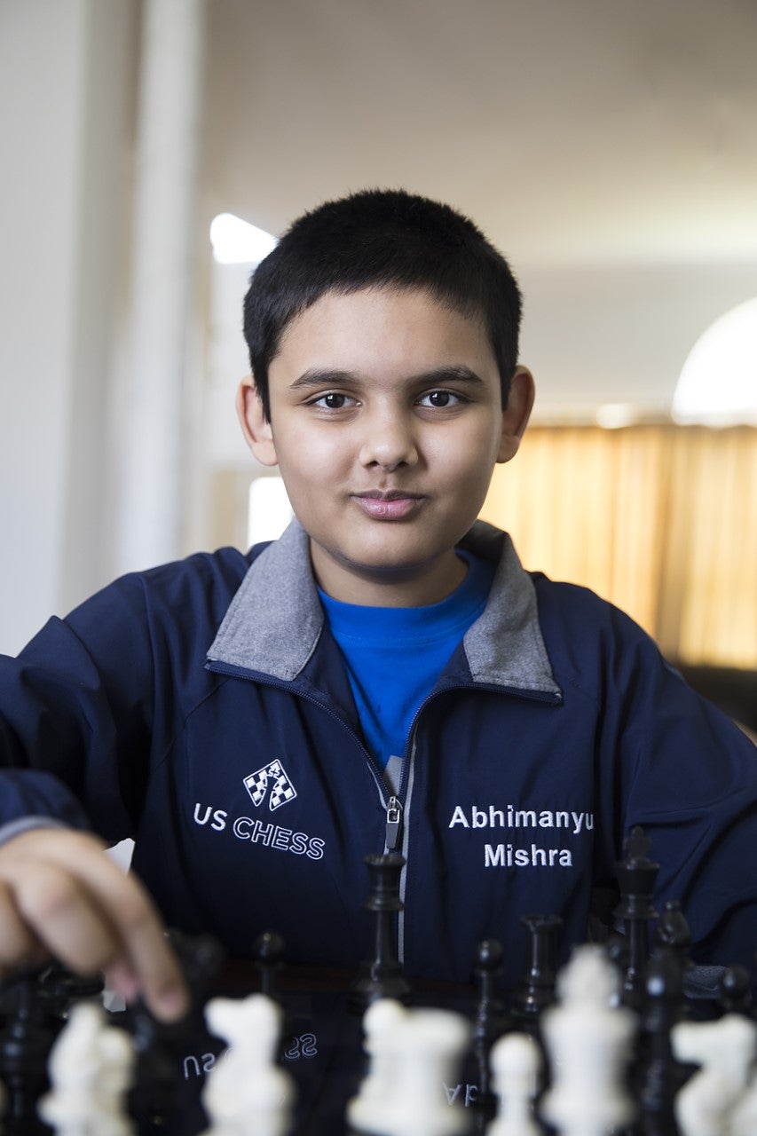 N.J. boy, 13, is world's youngest chess grand master. He's being