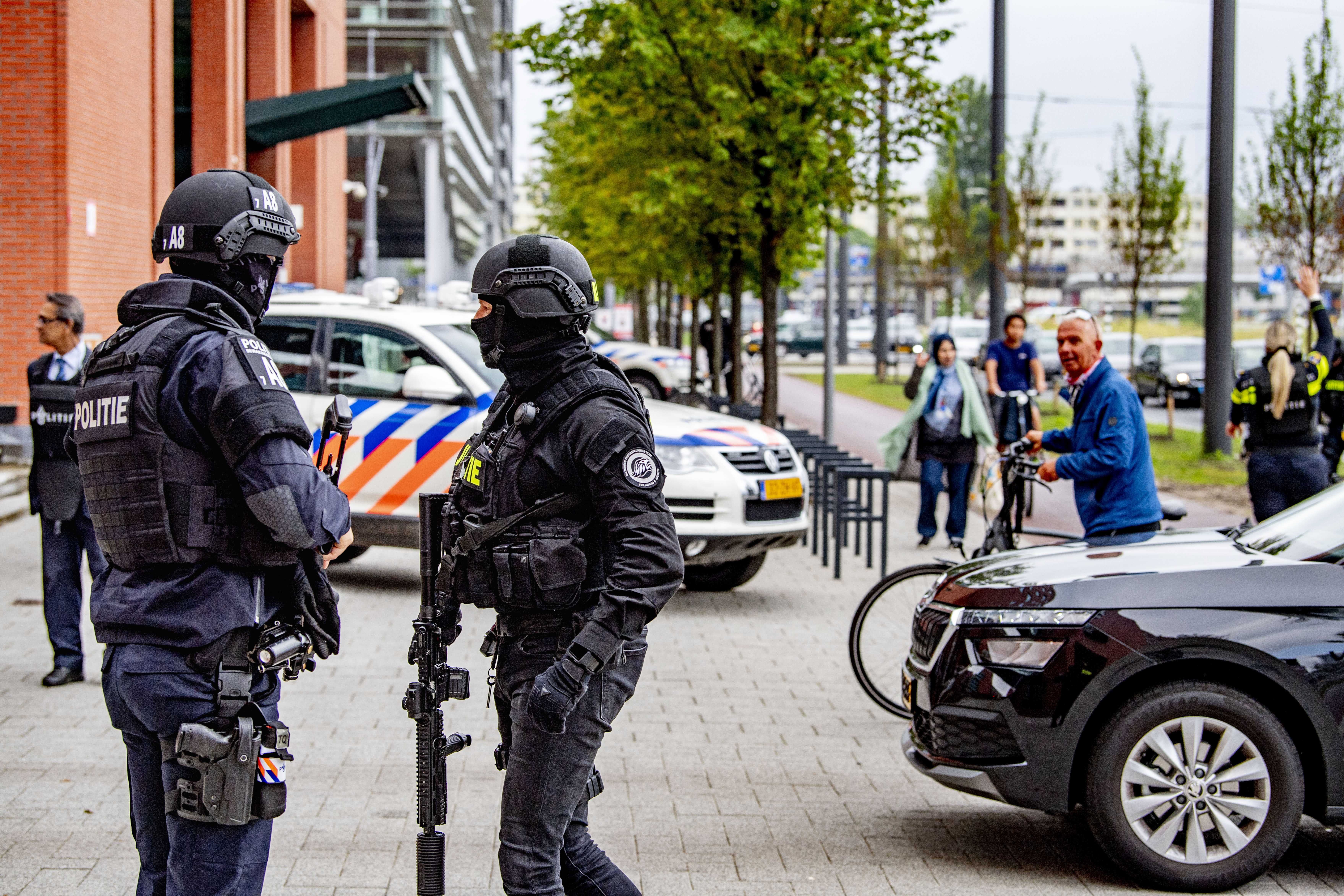 There was high security in Rotterdam for the extradition hearing of Tse Chi Lop