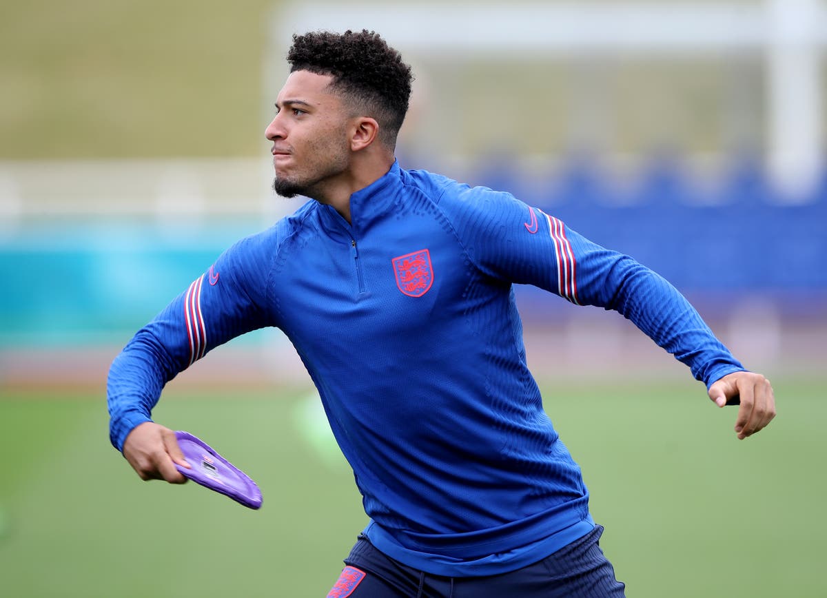 Jadon Sancho: England winger training at his ‘best level’ ahead of Ukraine, Gareth Southgate claims