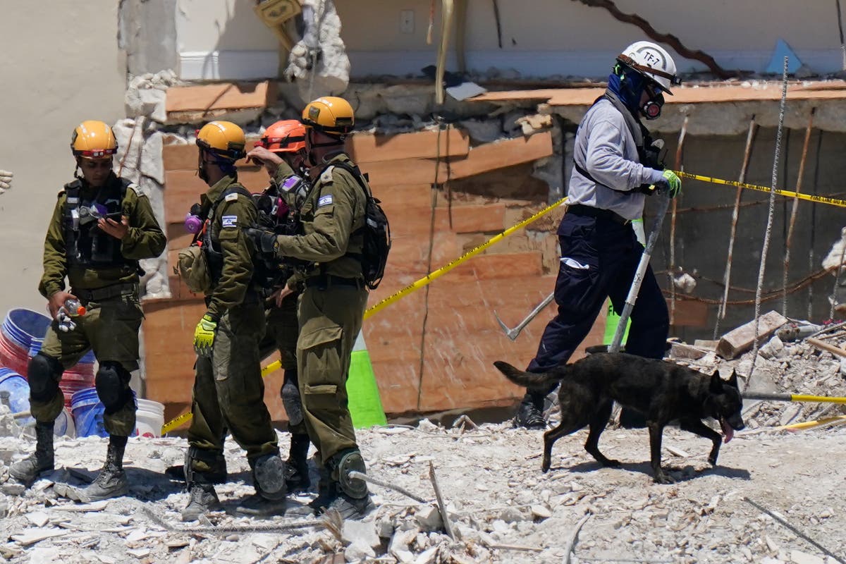 Crews on lookout for pets in Florida condo building collapse