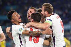 Euro 2020 LIVE: England vs Ukraine reaction and latest semi-final news