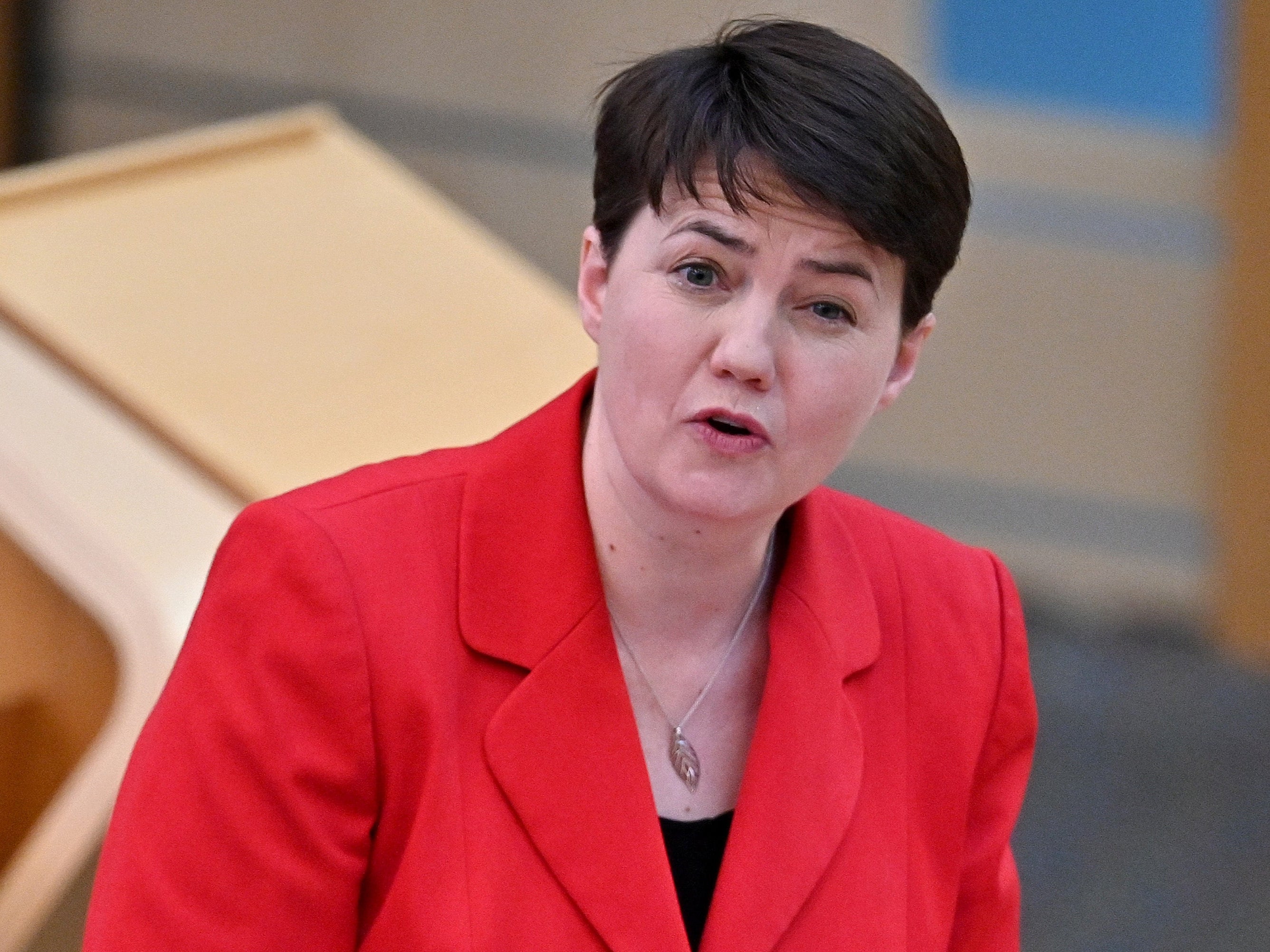Ruth Davidson, former Scottish Tory leader, wants the aid cut restored
