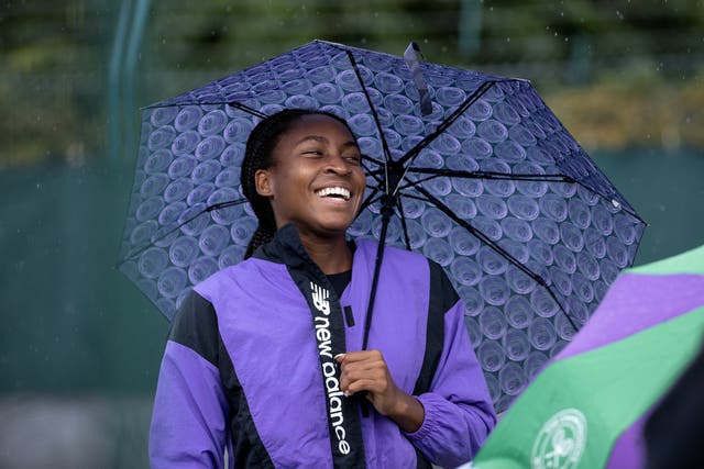 <p>Coco Gauff is preparing for week two at Wimbledon</p>