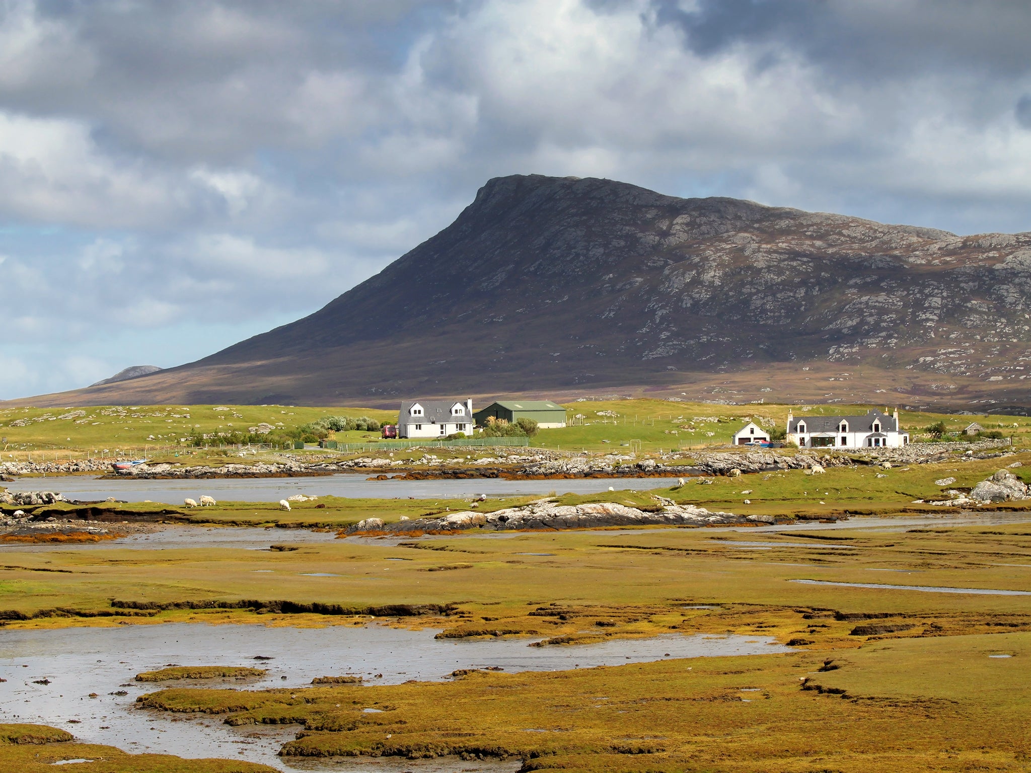The Scottish government asks you to take a free NHS lateral flow test three days before your flight to Uist, and on the day of departure itself
