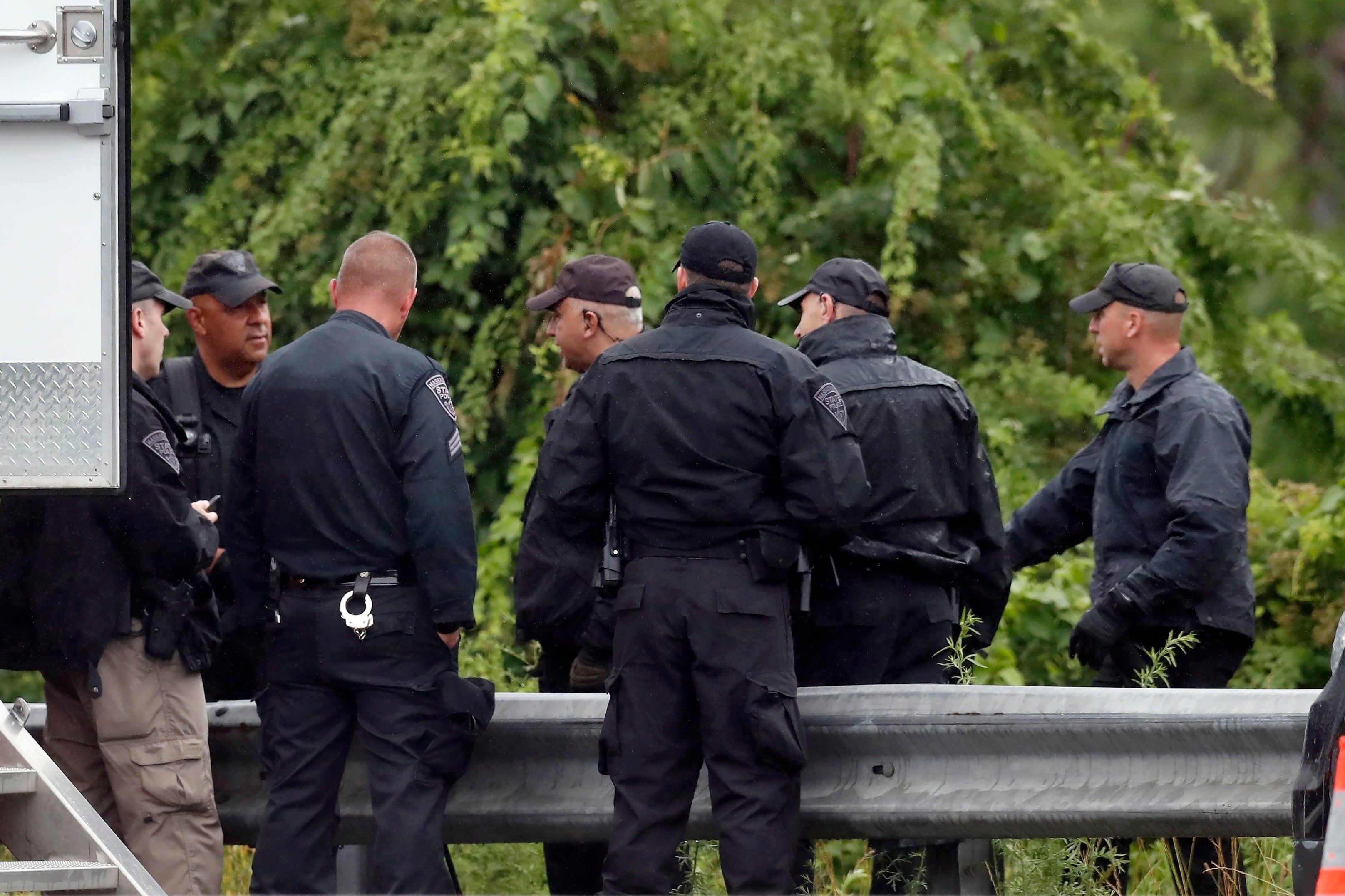 Traffic Stop Armed Men