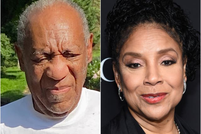 <p>Bill Cosby and Phylicia Rashad</p>