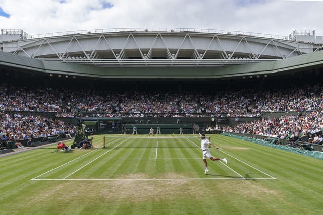 <p>Centre Court and Court One will be at full capacity from Tuesday</p>