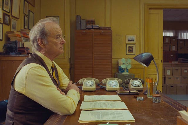 <p>Bill Murray in ‘The French Dispatch'</p>