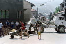 A treacherous message of concern, evil stalks the earth in Sarajevo