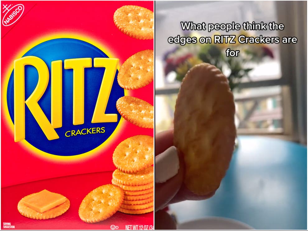 Ritz reveals what the edges on its crackers are ‘actually’ for indy100