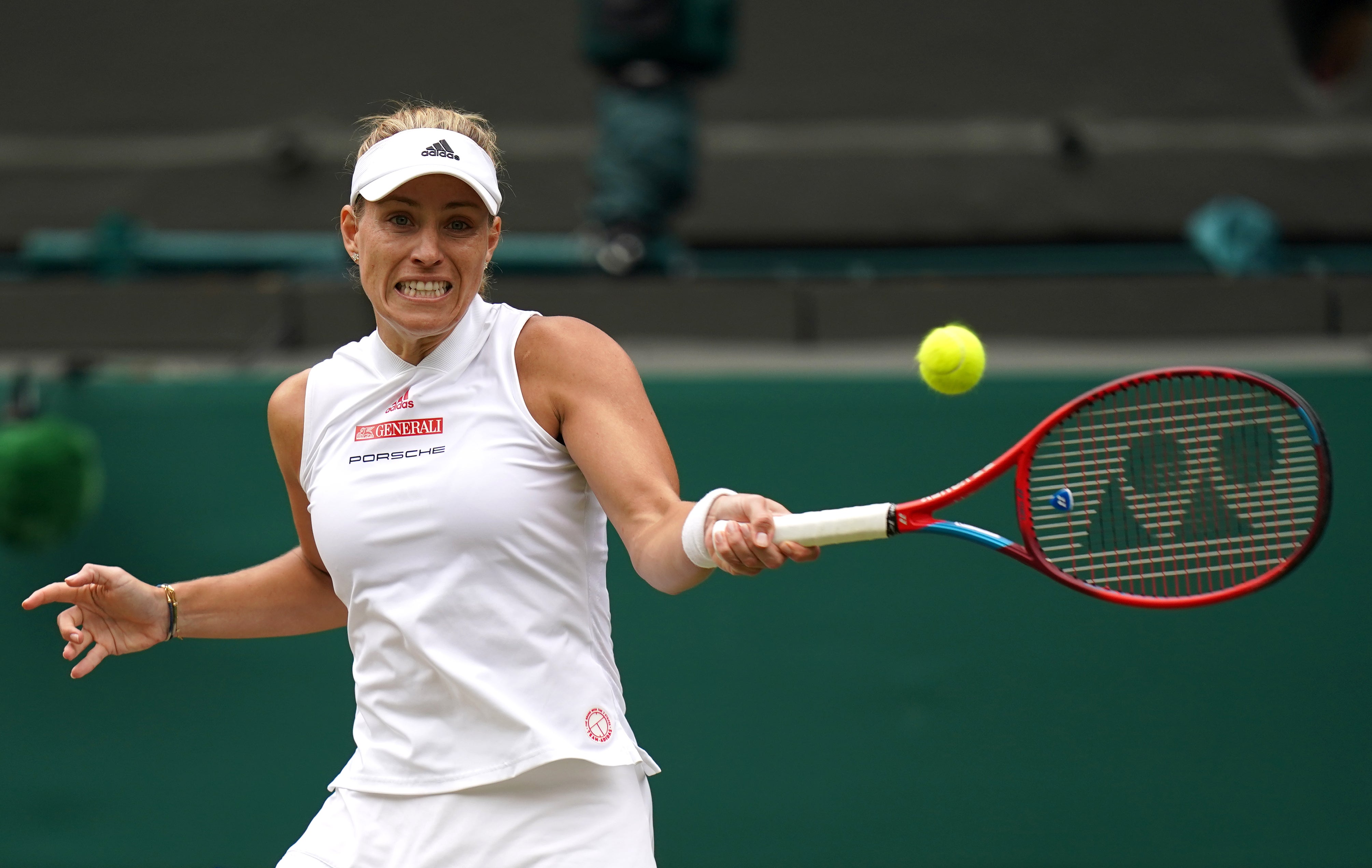 Angelique Kerber in action