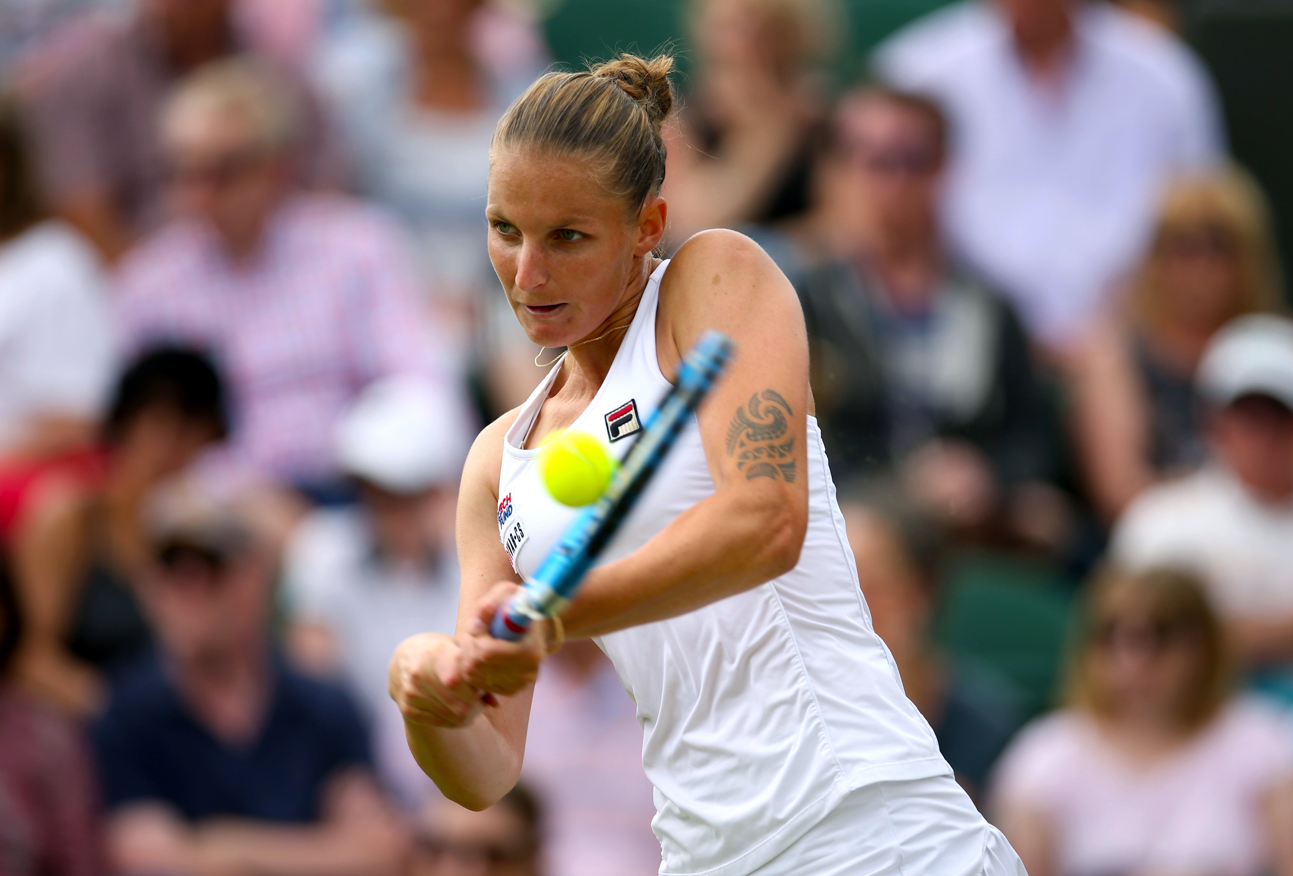 Karolina Pliskova is through to the quarter-finals