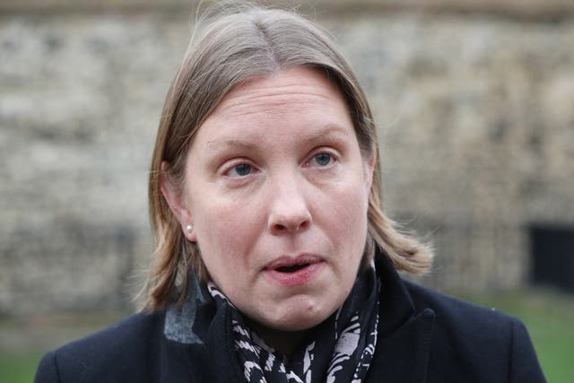 <p>Tracey Crouch, Conservative MP for Chatham and Aylesford, has urged Newcastle fans to "stop shouting" at her</p>