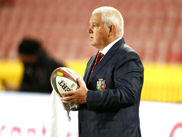 <p>Warren Gatland, pictured, insists all medical guidelines were followed in picking Luke Cowan-Dickie</p>