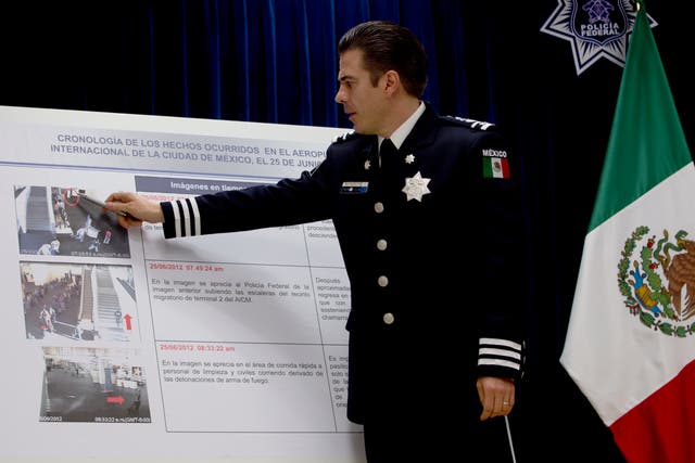 MÉXICO-POLICÍA DETENCIÓN